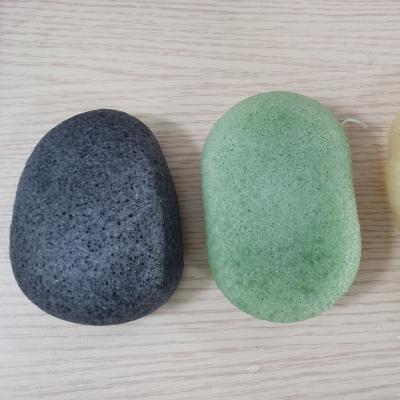 China Customized Konjac Body Sponge Wet Dry Exfoliating Shower Sponge for sale