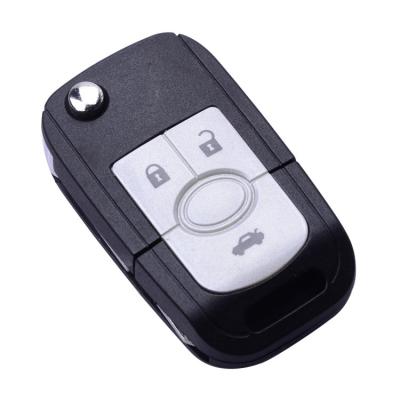 China XinWang 65*38*18MM BUI-CK Car Key Protector Shell 3 Shell 3 Button FOB With Chip Slot Without Logo Parting Embryo With Sticker And for sale