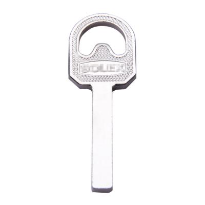 China Replace Car Key XinWang 52*20*2.7MM Factory Custom Not Deformed Alloy Logo Brass Door Key Mute Key for sale