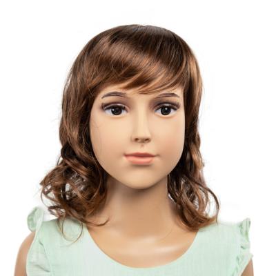 China With Head Wig Mannequin For Women Head Realistic Female Dark Skin Jewelry Brown Skin Mannequins African Hair Wig Training Mannequin for sale