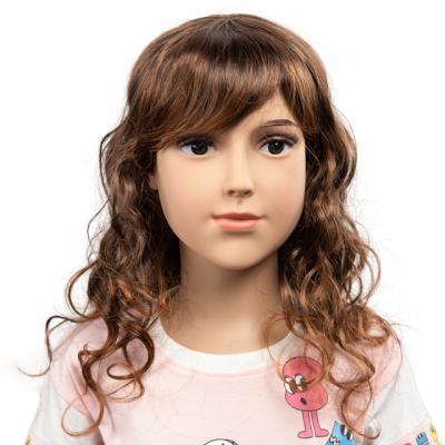 China With Wig Fashion Display Female Mannequins Foam Tailor Torso Half Body Cheap Mannequin With Low Women Style Stand Material Adults for sale