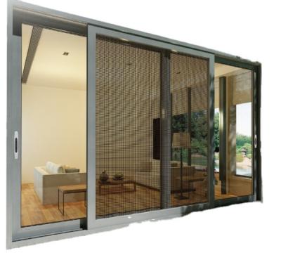 China Sound Insulation Aluminum Frameless Interior Silent Sliding Door for sale