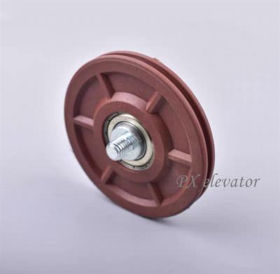 China Traditional suitable for kone elevator door, door rope wheel, heavy hammer wire wheel, synchronous wheel 70*8*6001 new for sale