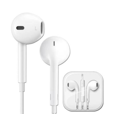 China Cheap Price 3.5mm In-Ear Jack Wired Earphone Headphones Handsfree For iPhone 6/6S for sale