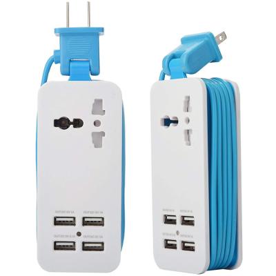 China Mobile Phone Market 2020 Trending 4 Parts Brazil Power Strip Outlet Portable Power Strip Smart Power Strip for sale