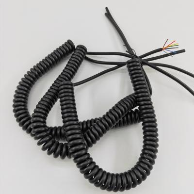 China Coil Spring Cable Power Cord Industrial Standard High Quality Durable Safety From A Variety Of Plug COIL CABLE Power Cord for sale