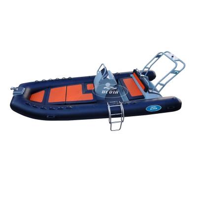 China Fishing and Rowing Norway Designed 4.8m Rigid Aluminum Hull Inflatable Rib Boat 480 with CE Certificate for sale