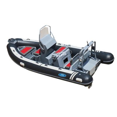 China Special design available on your military ocean boat 5.2m police rib boat demand 17ft inflatable motor fuera borda rib boat 550 for sale