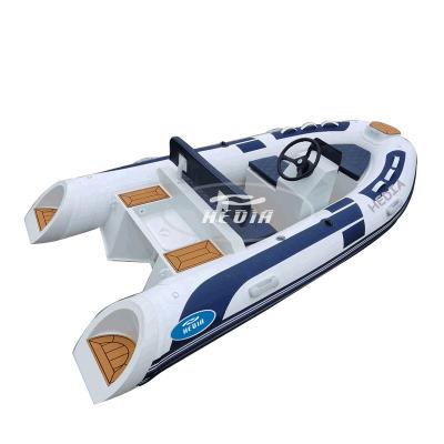 China Family Entertainment / Military / Rescue 3m Welded Aluminum Rib Boat 300cm Hull V Rib Inflatable Boat With CE for sale