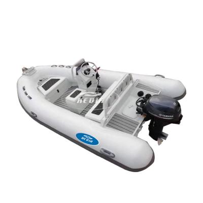 China Family Entertainment / Aluminum Fishing Hypalon RIB Boat For Military Yacht / Inflatable Boat CE RIB360 Hedia Rescue for sale