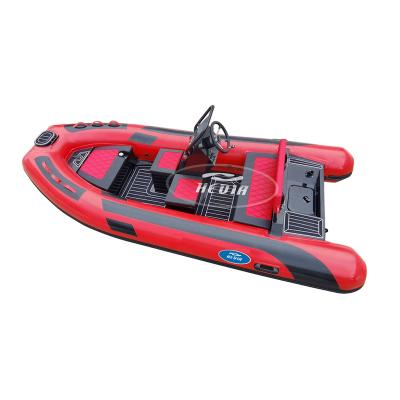 China Special design available on your request CE 13ft hypalon 360 rigid boat 4 person 360 aluminum inflatable boat for sale