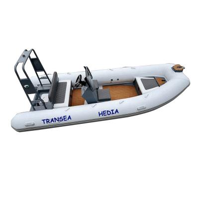 China Special design available on your request Bote pvc deep inflatable hypalon v hull barco pvc boat 480 deep pesca 15ft boat for sale