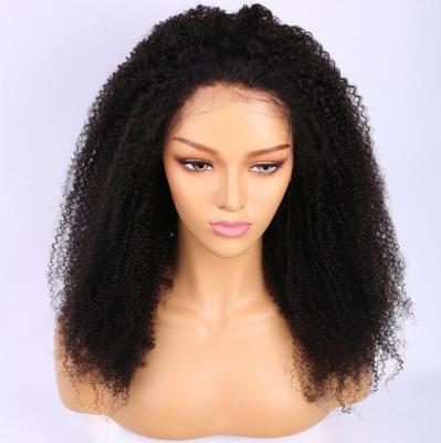 China Super Cheap Curly Cuticle Aligned Hair Wig Lace Frontal Wig Silky Straight Wave 13x4 Lace Front Wig Virgin Hair For Black Women for sale