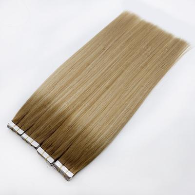 China India Silky Straight Double VirginTape Human Hair Extensions 100% for sale