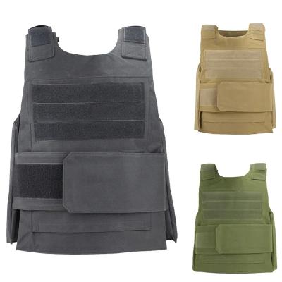 China 600D Nylon Tactical Tank Top CS Equipment Molle System EVA Board Shooting Hunting Game American Sports Tank Top Outdoor Expansion Tank Top for sale