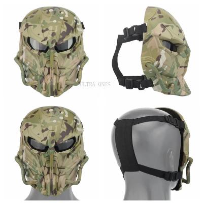 China High Quality Full Nylon Mask Men's Full Nylon Mask Men's War Field CS Shooting Expansion Sports Tactics Hunting Shock Resistant Durable Sports Mask Equipment for sale