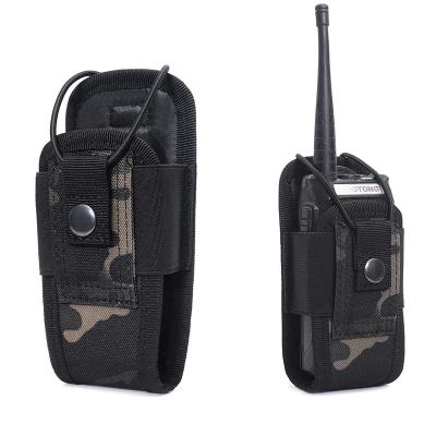 China arming & Outdoor Sports Interphone Bag CS Field Shooting Equipment 600D Radio Nylon Tactical Disarm Accessories Bag Small Bag for sale