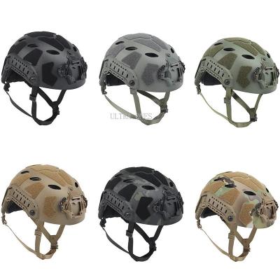 China Engineering Tactical Wargame Helmet Field Combat CS Hunting Shooting Half-Hood Helmet Plastic Multifunctional Outdoor Game Equipment for sale