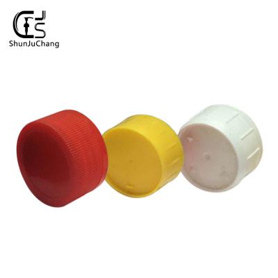 China Non Flip 20/410 24/410 24mm Than 28/410 White Black Plastic Lids Capsule Closure PP Screw Cap for sale