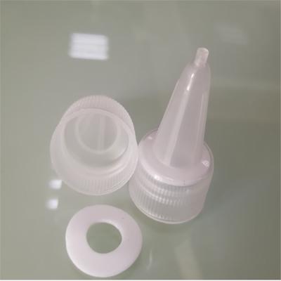 China Non Spill Cap Pump For 28410 Clear Plastic Dispensing Cap Bottle Lids Cap Closures for sale