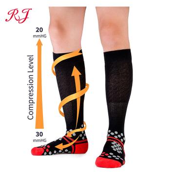 China RJ-I-0226 Anti-Fault Compression Socks High Pressure Socks Compression Knee Socks for sale