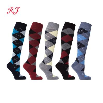 China RJ-II-1003 Anti-Fault Knee High Fashion Socks Colorful Knee Socks Funny Knee Socks for sale