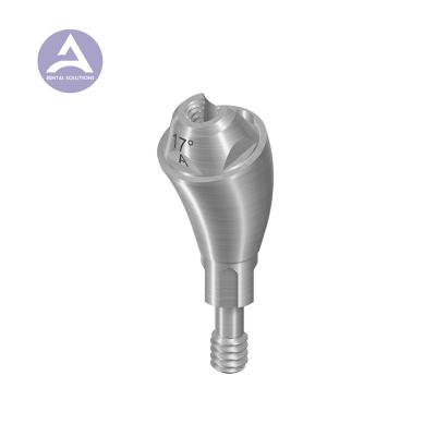 China ITI Straumann Bone Level® 022.0142S NC SCREW - RET Multi unit Abutments - ANGLED 17°, Ø 4.6MM, GH 5.5MM, TYPE A, for sale