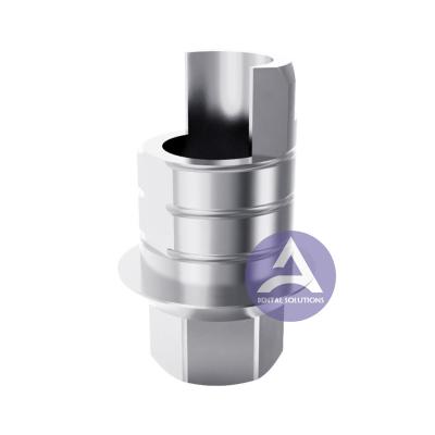 중국 MIS Seven® 내부 헥사곤 티타늄 Ti-Base Abutment 호환성 NP 3.5mm/ RP 4.5mm/ WP 5.7mm 판매용