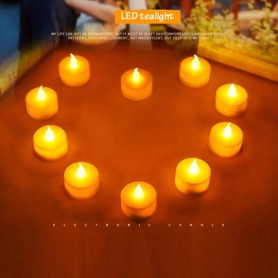 China Home Decoration Battery Operated Electric Candles Led Flameless LED Tealight Candle For Decoration for sale