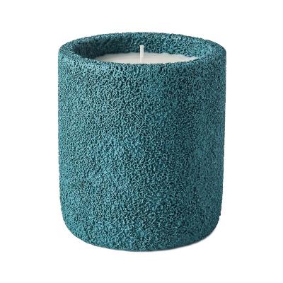 China Nordic Wedding Decoration Ceramic Coral Outdoor Candle Vessels Candle Jars For Candles for sale