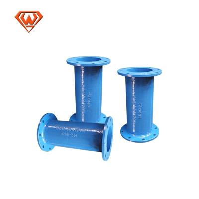 China iso2531 epoxy coated cement liner pipe malleable iron di pipe fittings equal for sale