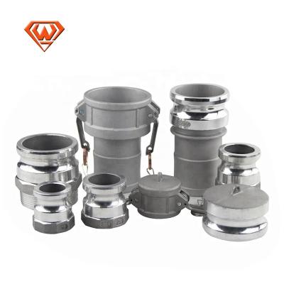 China Give water camlock hydraulic quick coupling fittings dimensions aluminum coupling for sale