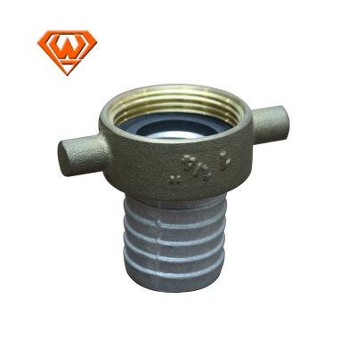 China Galvanized Steel Suction Pipe Coupling NPT Fitting Pin Hook Full Swivel Coupling for sale