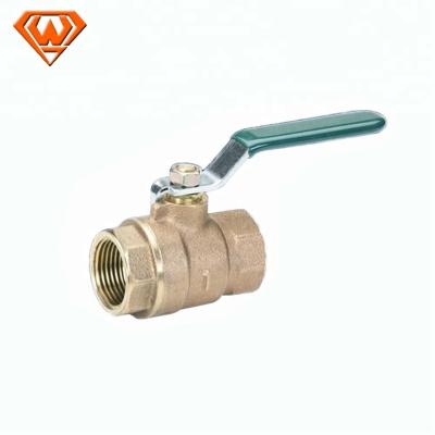 China General Italy Russia India Standard Brass Ball Valve For Water for sale