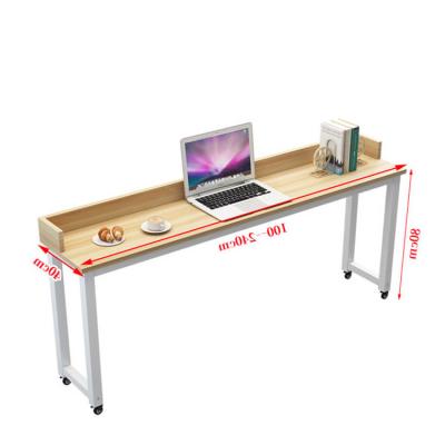 China Easy Assemble Mobile Laptop Horizontal Desk With Wheels for sale