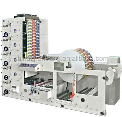 China Flexo Printing Machine For Paper & Adhesive Labels & Film 4000*1700*2700mm Dimensions for sale