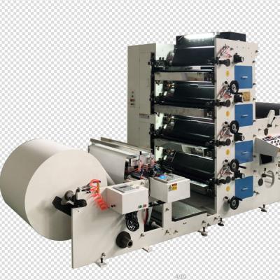 China Flexo Paper Bag Printing Machine Letterpress Plate Type Semi-Automatic à venda