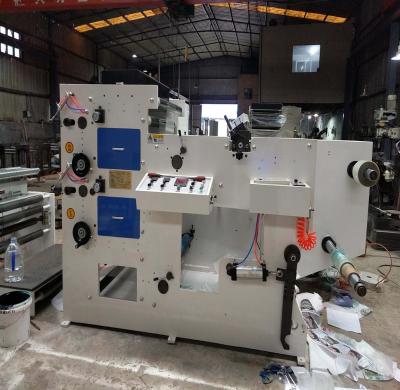 China ZB-RY-320 adhesive label 2 color flexographic paper printing machine printer for sale for sale