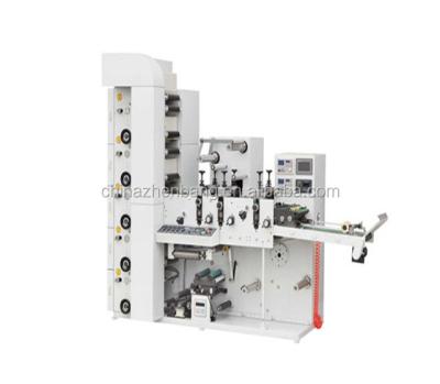 China Automatic Flexo Printing Machine With Uv /Varnish/Foil Stamping /Cold Foil(Zb-320-5c) for sale