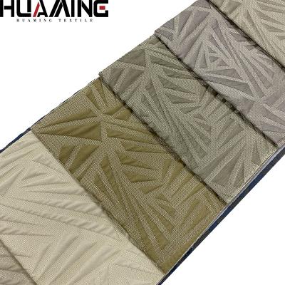 China Anti-static no moq 2022 New Style Geometric Yarn Dyed Tela Jacquard Sofa Upholstery Fabric from China Zhejiang factory for sale