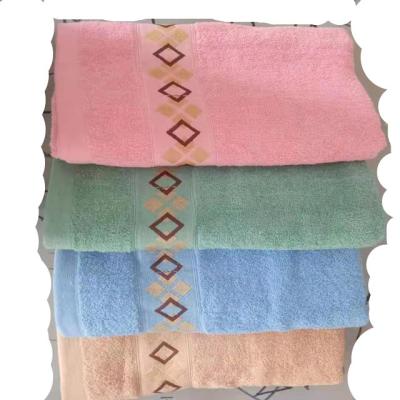 China Cheap Sustainable Cotton Bath Towel Towel for sale