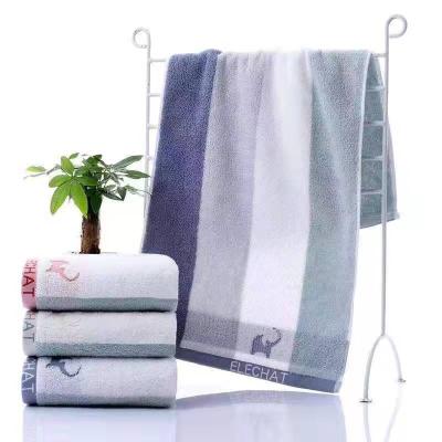 China Compressed 100% cotton bath towel for sale