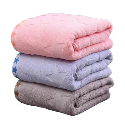 China Compressed 100% cotton bath towel for sale