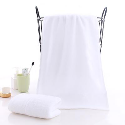 China Custom Made 100% Cotton 600gsm Large Size Stripe Terry Hotel Bath Sheet Towel White for sale