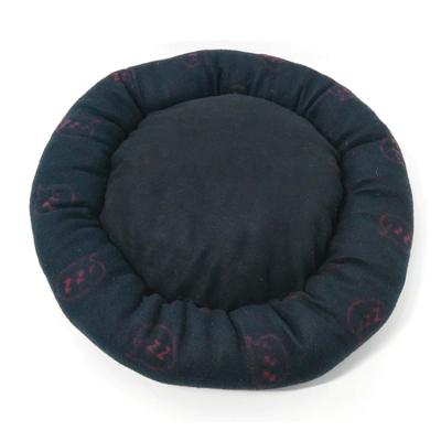 China Customized Viable Black Dog Cushion Bed Pet Bed For Dog Cat Bed Dog Large for sale