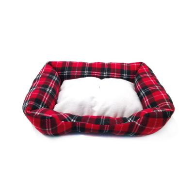 China Sustainable Luxury Washable Dog Bed And Wholesale Pet Bed Cotton Dog Bed for sale