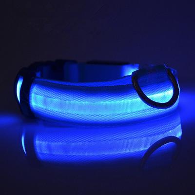 China New Type Selling Viable Well Dog Led Collar Pet Products Dog Cat Light Dog Collar for sale