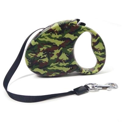 China High Quality Camouflage Retractable Dog Leash Pet Walk 3M/5M/8M Viable Traction Rope for sale