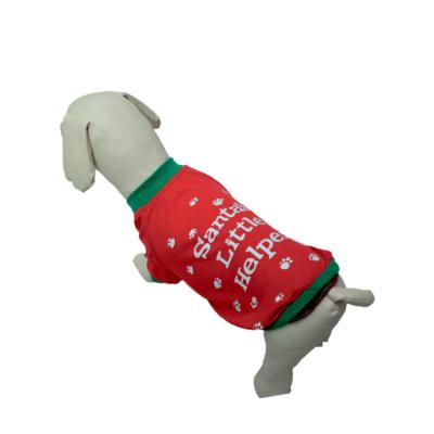 China Cute And Warm Christmas Accessories Luxury Pet Dog Clothes Viable Costume for sale