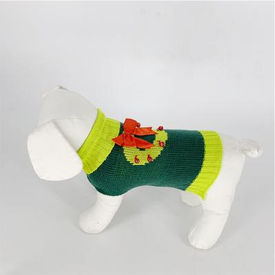 China China Manufacture Sustainable Professional Sweater Dog Clothes Winter Coat Christmas Dog Clothes for sale